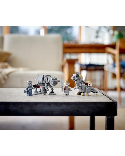 Set de construit Lego Star Wars - AT-AT vs Tauntaun Microfighters (75298) - 9
