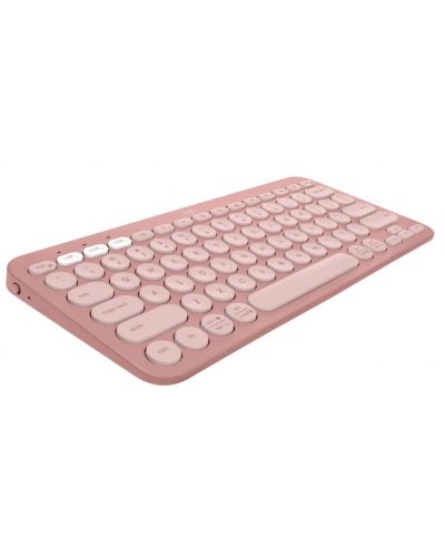 Set tastatură și mouse Logitech - Pebble 2, fără fir, Tonal Rose - 6