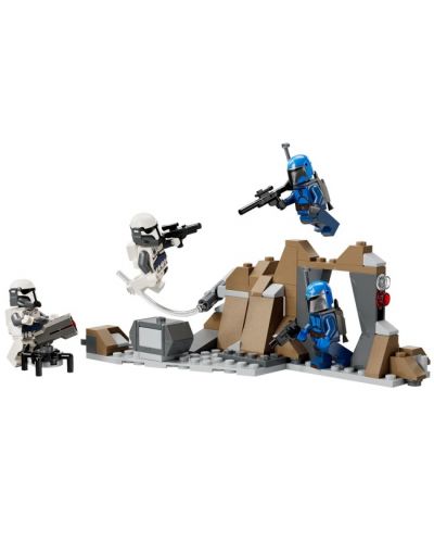 Constructor  LEGO Star Wars - Pachet de luptă Ambuscadă pe Mandalore (75373)  - 3