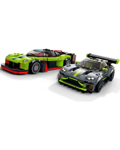 Constructor Lego Speed Champions - Aston Martin Valkyrie AMR Pro si Vantage GT3 (76910)	 - 5