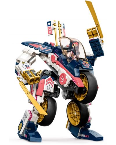 Constructor LEGO Ninjago - Robot transformator și motocicleta de curse (71792) - 4