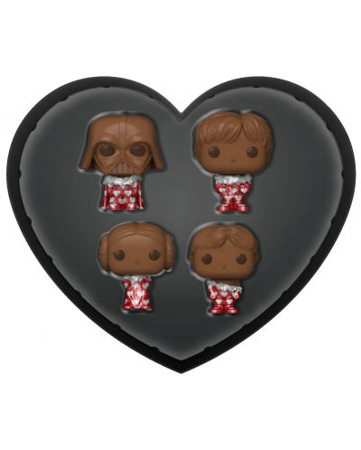 Set de mini-figurine Funko Pocket POP! Movies: Star Wars - Happy Valentine's Day Box - 1