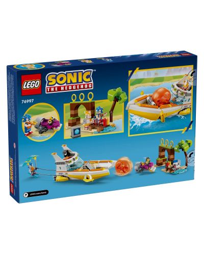 Constructor LEGO Sonic -  Barca de aventuri a lui Tails (76997) - 2