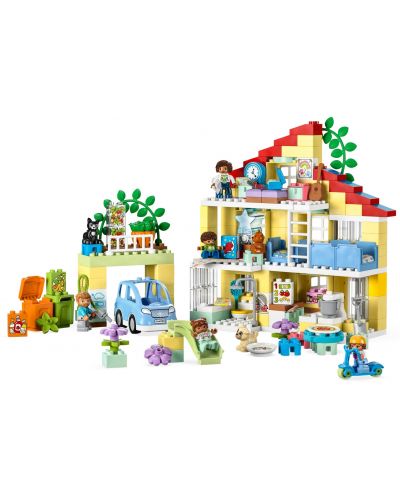 Constructor LEGO Duplo - Casa de familie 3 în 1 (10994) - 2