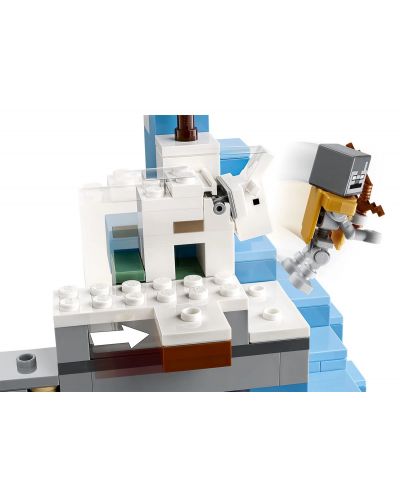 Constructor LEGO Minecraft - Vârfurile înghețate (21243)	 - 7
