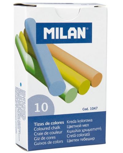 Set creta Milan - 10 bucati, colorate - 1