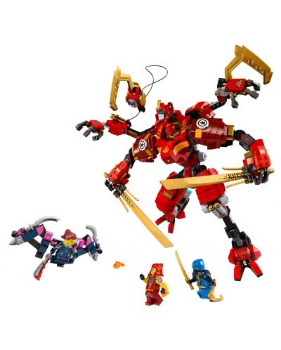 Constructor LEGO Ninjago - Robotul ninja alpinist al lui Kai (71812) - 3
