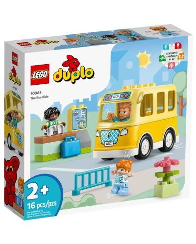 Constructor LEGO Duplo - Autobuzul (10988) - 1