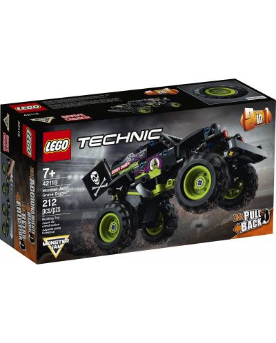 Set de construit Lego Technic - Monster Jam Grave Digger (42118) - 1
