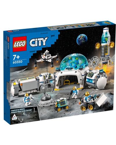 Constructor Lego City Space - Baza de cercetare selenara (60350)	 - 1