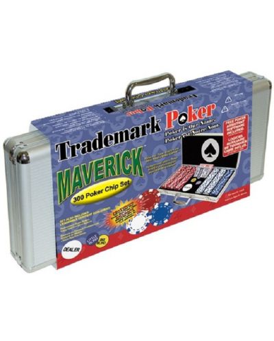 Set de poker - Maverick Poker Set 300 (cutie din aluminiu) - 1