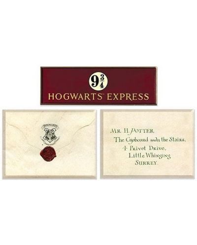Set de magneti Cine Replicas Movies: Harry Potter - Acceptance Letter & Hogwarts Express - 2