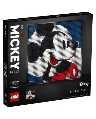 Constructor Lego Art - Mickey Mouse la Disney (31202) - 1