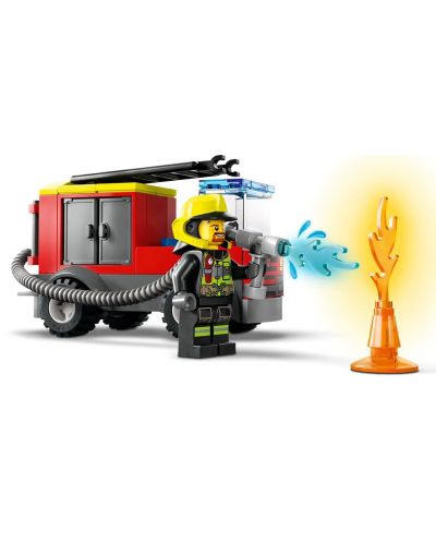 Constructor LEGO City - Pompieri și camion (60375) - 9
