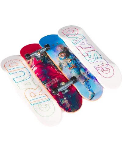 Set de skateboard-uri pentru degete Tech Deck - Giraul Gustavo, Paris 2024, 4 buc - 3