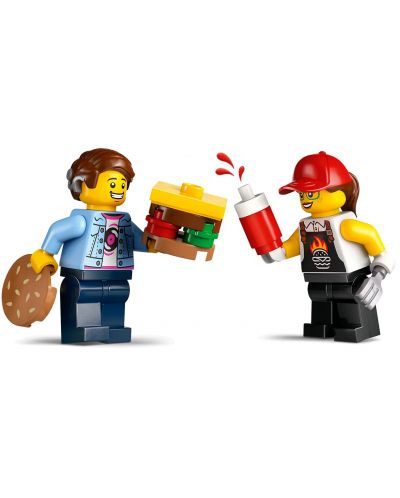 Constructor LEGO City - Un camion de burgeri (60404) - 6