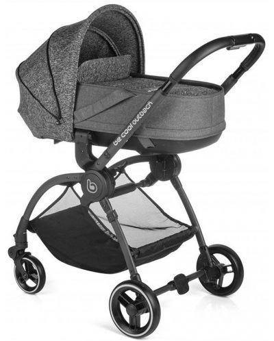 Carucior combinat 2 in 1 Jane - Outback + Crib be Solid, Melange - 2