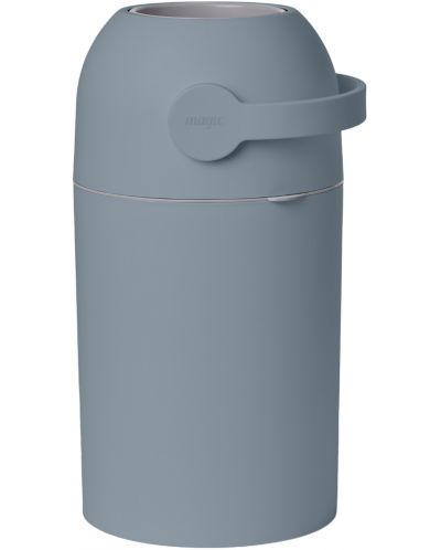 Coș de gunoi pentru scutece folosite Magic - Majestic, Pigeon Blue - 1