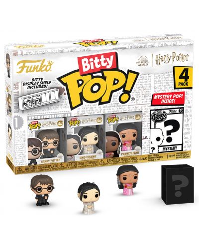 Set mini figurine Funko Bitty POP! Movies: Harry Potter - 4-Pack