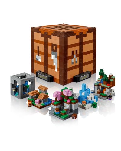 Constructor LEGO Minecraft - Masa de lucru (21265) - 4