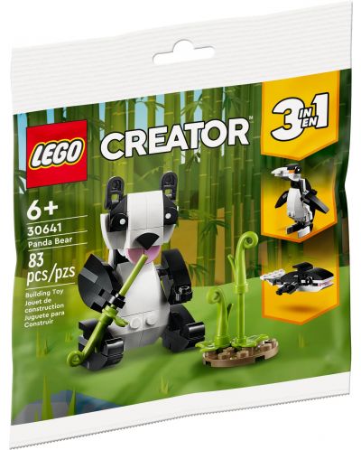 Constructor LEGO Creator 3 în 1 - Panda (30641)  - 1
