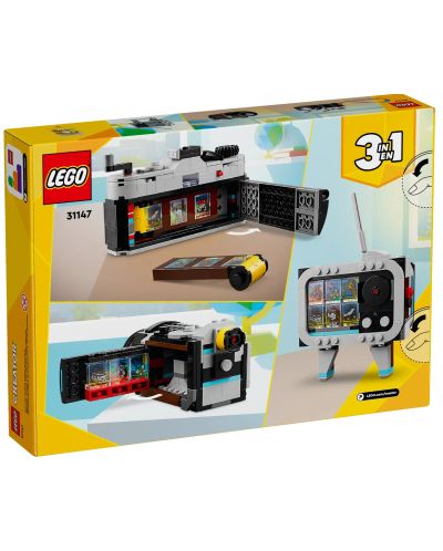 Constructor LEGO Creator 3 în 1 - Camera retro (31147) - 10