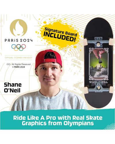 Set de skateboard-uri pentru degete  Tech Deck - Olympic X Connect Creator Shane O'Niell - 6