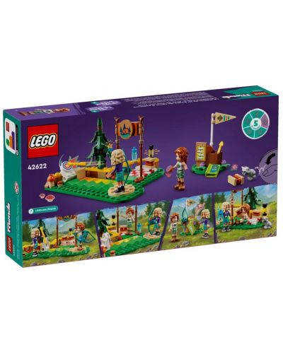 Constructor LEGO Friends - Poligonul de tir cu arcul din tabăra de aventuri (42622)  - 2