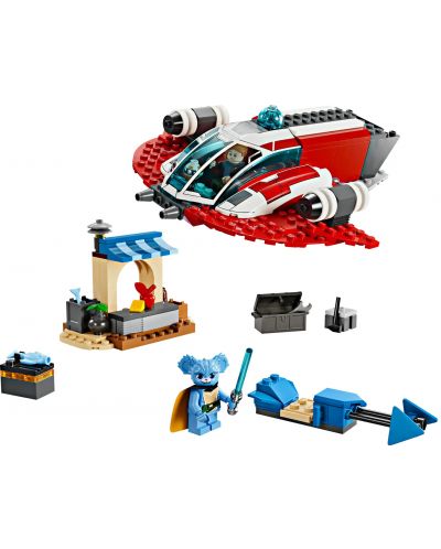 Constructor LEGO Star Wars - Ulimul de foc Crimson (75384) - 2