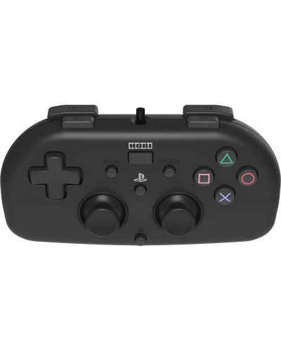 Controler Hori - Wired Mini Gamepad, negru (PS4) - 3