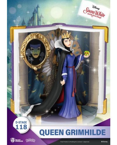 Set statuete  Beast Kingdom Disney: Snow White - Snow White and Grimhilde the Evil Queen - 8