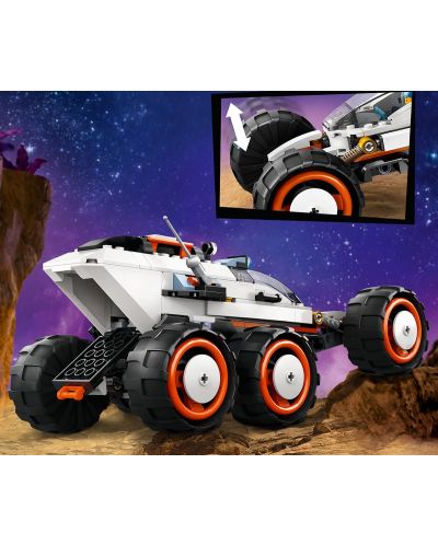 Constructor LEGO City - Rover spațial și viață extraterestră (60431) - 7