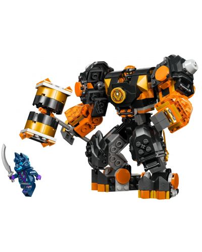 Constructor LEGO Ninjago - Robotul Pământului Elemental al lui Cole (71806) - 2