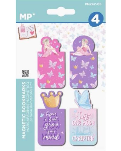 Set semn de carte magnetice MP - Fairy, 4 buc. - 1