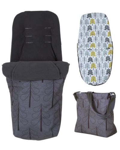 Cosatto Set geantă pentru picioare și geantă pentru cărucior - Fika Forest - 1