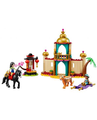 Constructor Lego Disney Princess - Aventura lui Jasmine si Mulan (43208) - 3