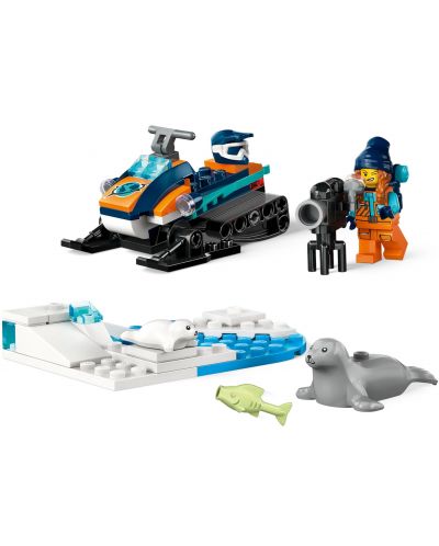 Constructor LEGO City - Snowmobil, explorator arctic (60376) - 3