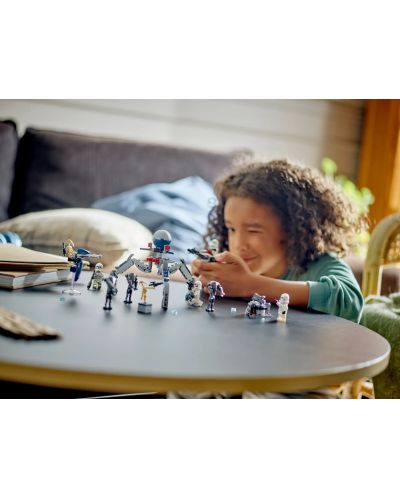 Constructor LEGO Star Wars - Clone Stormtroopers și Battle Droids Battle Pack (75372) - 7