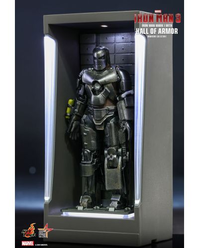 Set figurine Hot Toys Marvel: Iron Man - Hall of Armor, 7 buc. - 3
