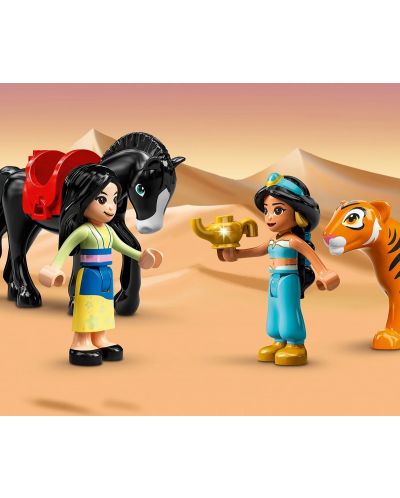 Constructor Lego Disney Princess - Aventura lui Jasmine si Mulan (43208) - 4