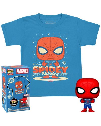 Set Funko POP! Collector's Box: Marvel - Holiday Spiderman - 1