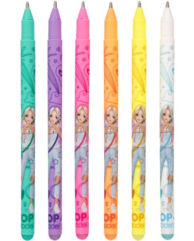 Set pixuri colorate Depesche TopModel - Neon, 6 culori - 3