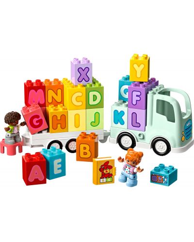 Constructor LEGO Duplo - Camion cu alfabet (10421) - 2