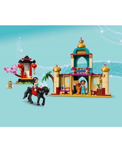 Constructor Lego Disney Princess - Aventura lui Jasmine si Mulan (43208) - 6