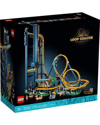 Constructor LEGO Icons - Parc de distracții cu bucle (10303) - 1