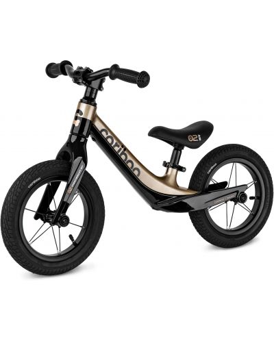 Bicicletă de echilibru Cariboo - Magnesium Air, negru/auriu - 3