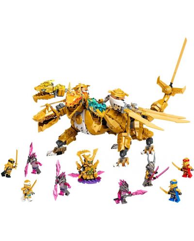 Constructor Lego Ninjago - Ultra sragonul de aur al lui Lloyd (71774) - 3