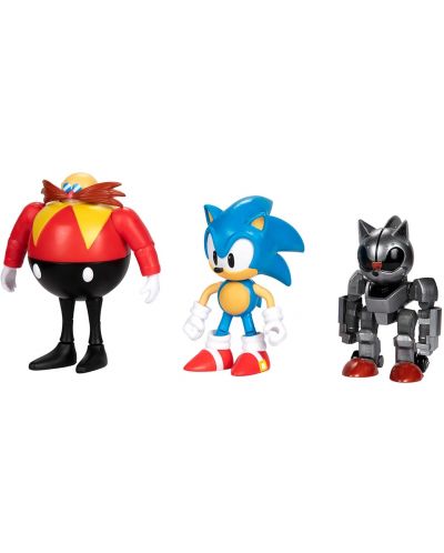 Set de figurine Jakks Pacific - Sonic, 3 bucăți - 3