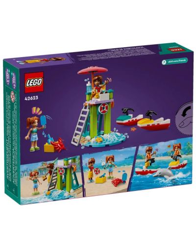 Constructor  LEGO Friends - Scuter acvatic pe litoral (42623) - 2