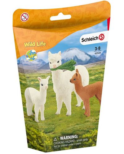 Set figurine Schleich Wild Life - Lame Alpaca - 2